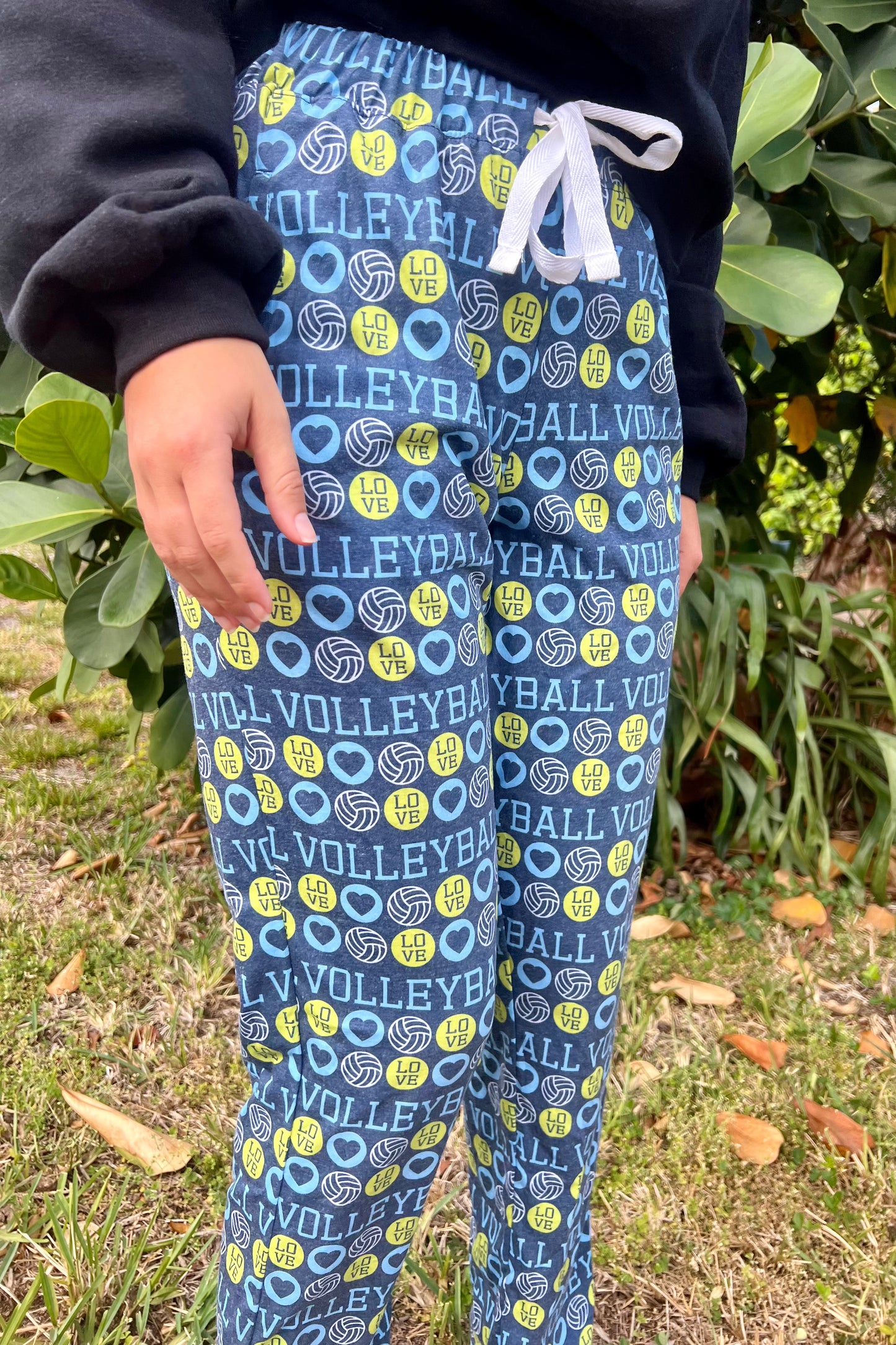 Volleyball Love Pajama Pants – Soft & Cozy Sleepwear for Players by VB Vogue