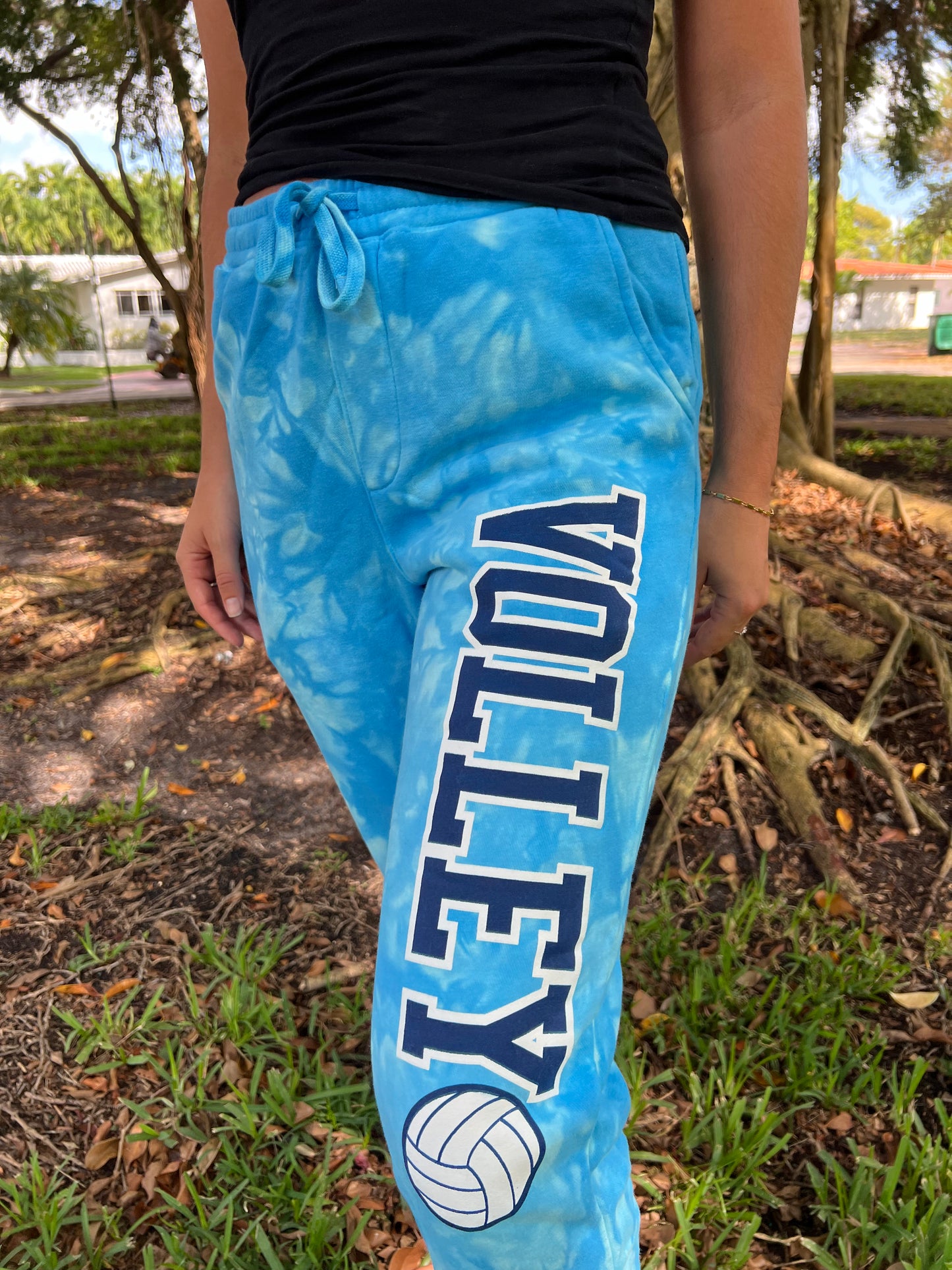 Tie-Dye VB Sweatpants Pink