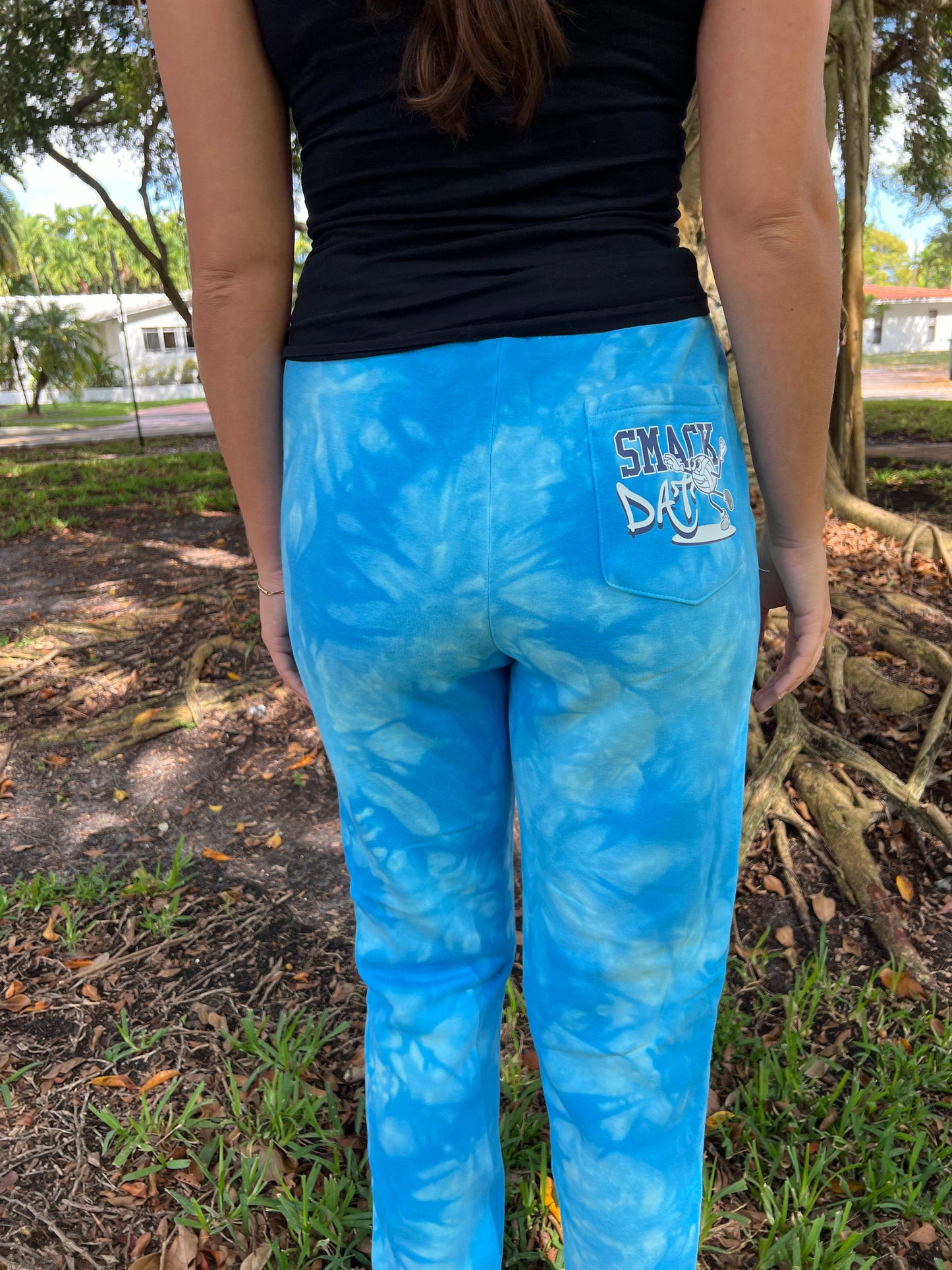 Tie-Dye VB Sweatpants Blue