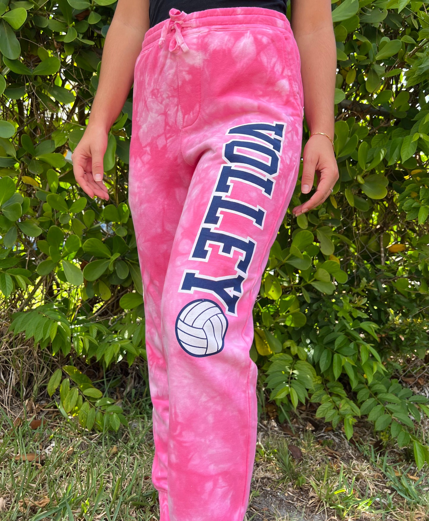 Tie-Dye VB Sweatpants Pink