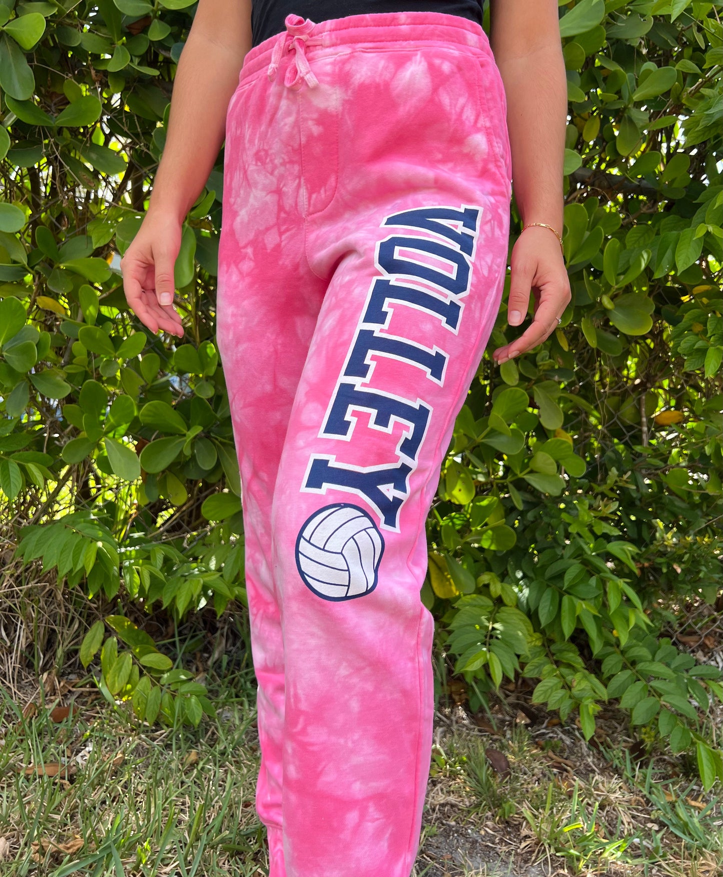 Tie-Dye VB Sweatpants Blue