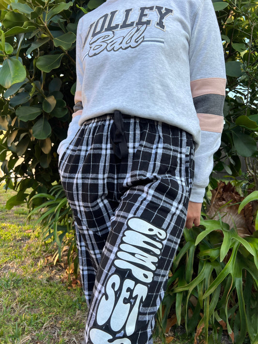 VB Flannel Pajama Pants Black